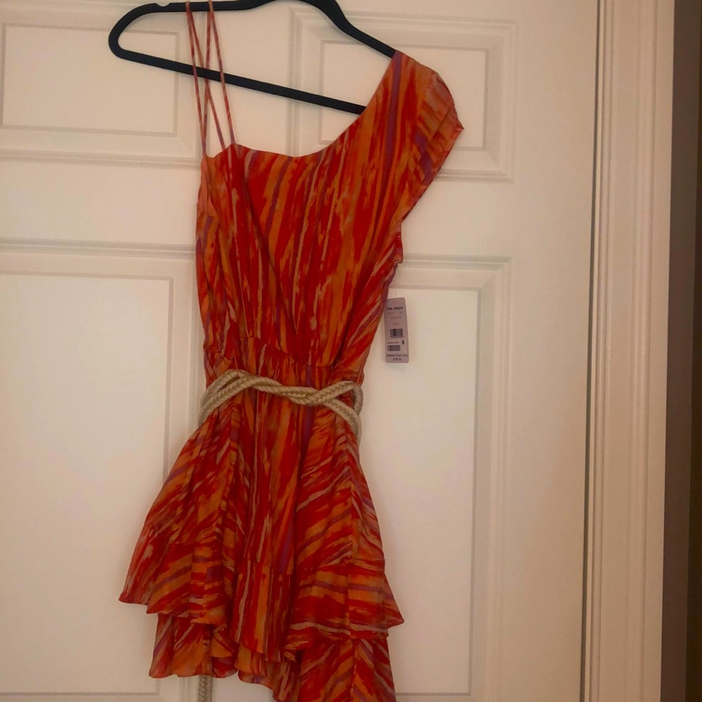 Free People one shouldered summer dress